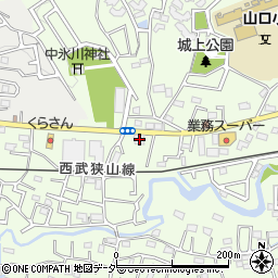 吉澤屋所沢店周辺の地図