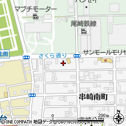 千葉県松戸市串崎南町15-2周辺の地図