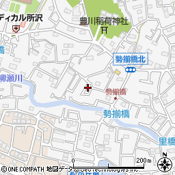 埼玉県所沢市久米1599-12周辺の地図