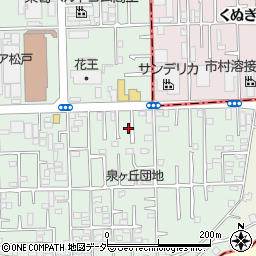千葉県松戸市松飛台539周辺の地図