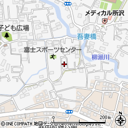 埼玉県所沢市久米1688-9周辺の地図