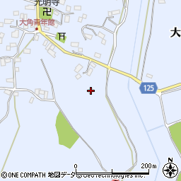 千葉県香取市大角657周辺の地図
