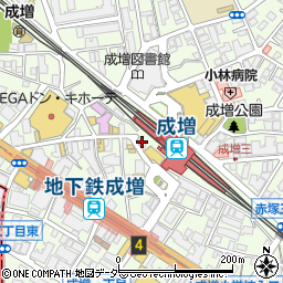 株式会社ミニミニ城北　成増店周辺の地図