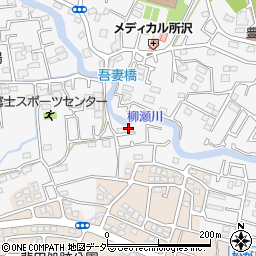 埼玉県所沢市久米1643-3周辺の地図