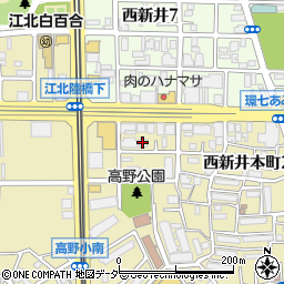 アンレット　東京営業所周辺の地図