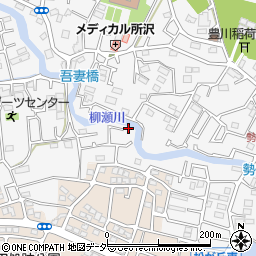 埼玉県所沢市久米1649-5周辺の地図