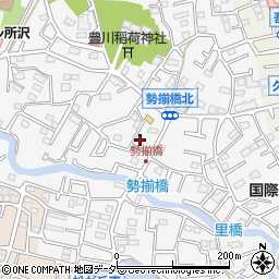 埼玉県所沢市久米1594-3周辺の地図