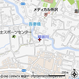 埼玉県所沢市久米1648周辺の地図