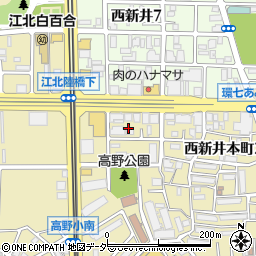 株式会社アンレット　東京営業所周辺の地図