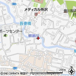 埼玉県所沢市久米1649-13周辺の地図