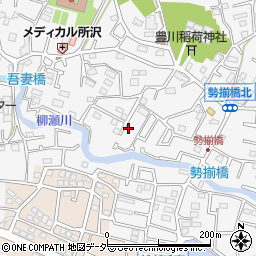 埼玉県所沢市久米1606-9周辺の地図