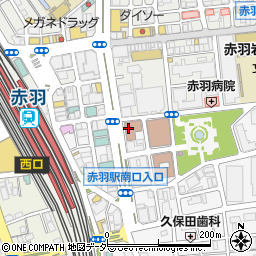 東京消防庁赤羽消防署周辺の地図