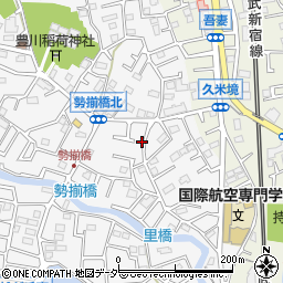 埼玉県所沢市久米322周辺の地図