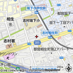志村三丁目フラワーホーム管理組合周辺の地図