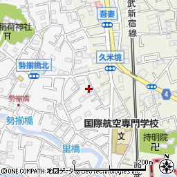 埼玉県所沢市久米359-16周辺の地図