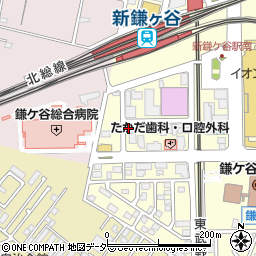 シャーメゾン新鎌ヶ谷周辺の地図