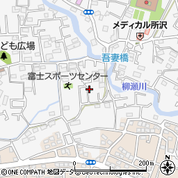 埼玉県所沢市久米1696-9周辺の地図