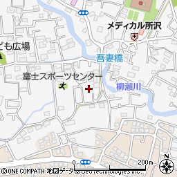 埼玉県所沢市久米1696周辺の地図