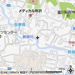 埼玉県所沢市久米1628周辺の地図