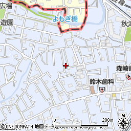 コーポ出澤周辺の地図