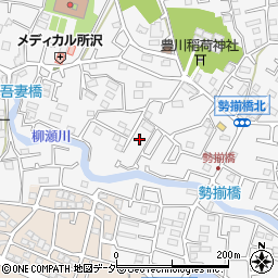 埼玉県所沢市久米1607-3周辺の地図