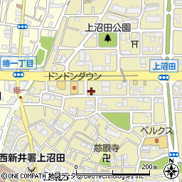 ファミリーマート江北三丁目店周辺の地図
