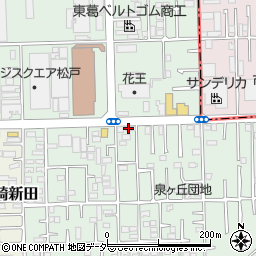 千葉県松戸市松飛台535-4周辺の地図
