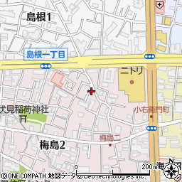 株式会社丸康工務店　営業所周辺の地図