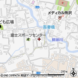 埼玉県所沢市久米1696-6周辺の地図