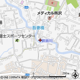 埼玉県所沢市久米1641-1周辺の地図