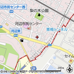 東京都青梅市河辺町6丁目22周辺の地図