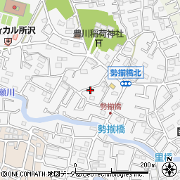 埼玉県所沢市久米1588-22周辺の地図