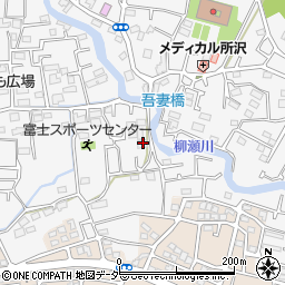 埼玉県所沢市久米1695-1周辺の地図