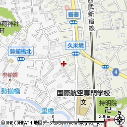 埼玉県所沢市久米361-8周辺の地図
