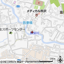 埼玉県所沢市久米1634-2周辺の地図