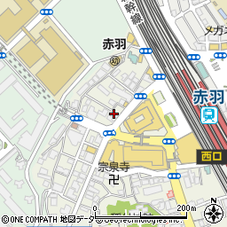 明光義塾赤羽教室周辺の地図
