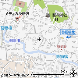 埼玉県所沢市久米1606-26周辺の地図
