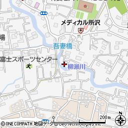 埼玉県所沢市久米1641-10周辺の地図