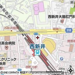 みずほ銀行足立支店 ＡＴＭ周辺の地図