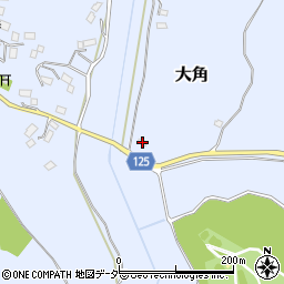千葉県香取市大角1046周辺の地図