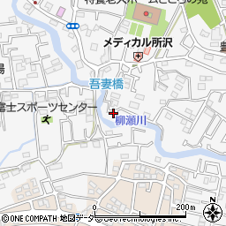 埼玉県所沢市久米1634-4周辺の地図