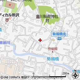 埼玉県所沢市久米1588-19周辺の地図