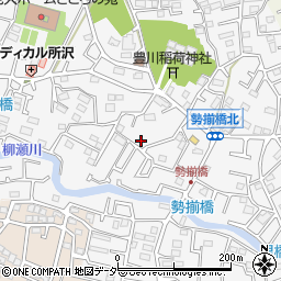 埼玉県所沢市久米1603-1周辺の地図