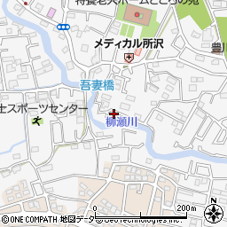 埼玉県所沢市久米1635-1周辺の地図