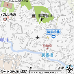 埼玉県所沢市久米1588-18周辺の地図