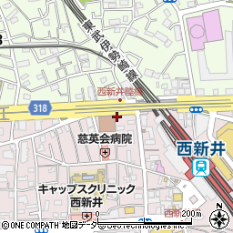 トヨタモビリティサービス西新井店周辺の地図