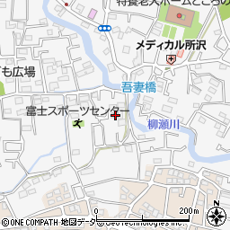 埼玉県所沢市久米1698-2周辺の地図
