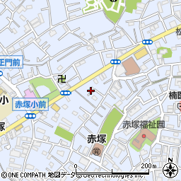 東京都板橋区赤塚周辺の地図