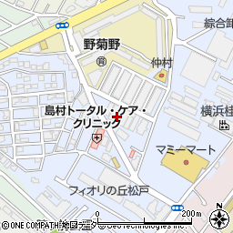 古谷商事有限会社　松戸営業所周辺の地図