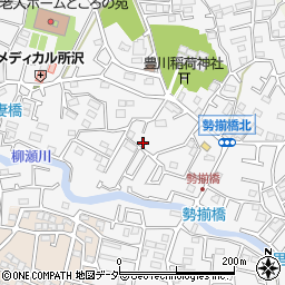 埼玉県所沢市久米1603-2周辺の地図